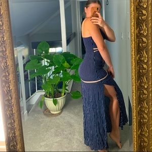 Long cocktail/wedding dress